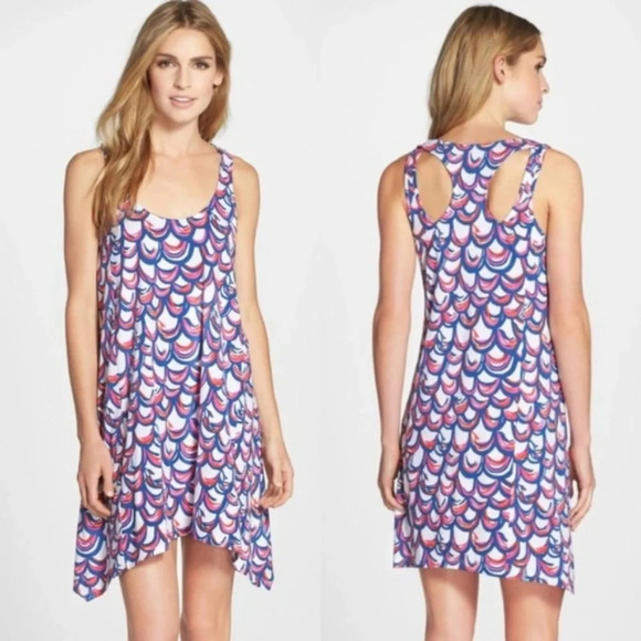 Lilly Pulitzer Monterey Tank Dress Gillty Print Sz Small - Picture 1 of 7